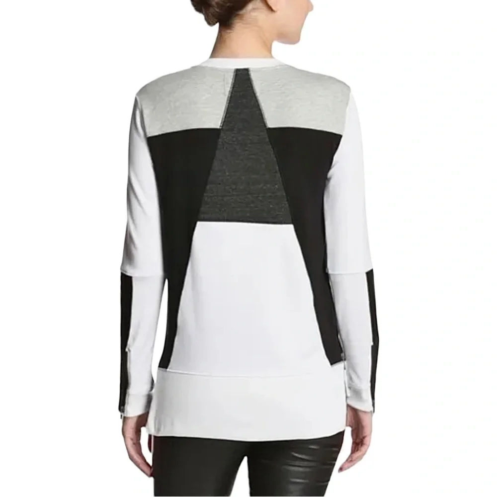 AIKO Colorblock Sweatshirt. Size Medium‎ - Picture 2 of 11